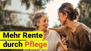 Was bringt Pflege für die Rente?