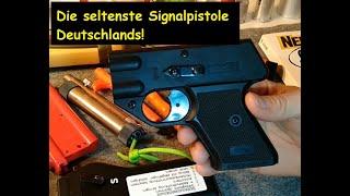 Prototyp der Walther SP Signalpistole für Notsignale mit PTB-Zulassung