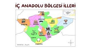 İç Anadolu Bölgesi İlleri _ Öğrenciler İçin Öğretici Şiir (Youtube Kids)