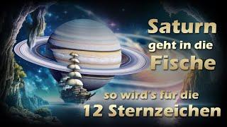 Saturn in den Fischen - so wird's für die 12 Sternzeichen