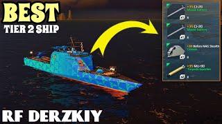 MODERN WARSHIPS: RF DERZKIY || BEST TIER 2 SHIP