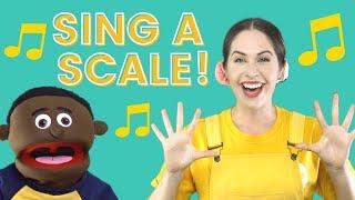 Singing a scale - solfa | Music class for kids | Toddler &  Preschool singing lesson - Pitch