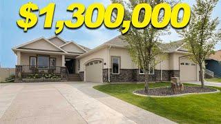 Tour a $1,300,000 LUXURY ESTATE HOME in Lethbridge, Alberta