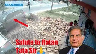 Salute to Ratan Tata Sir Tata Punch Accident All people are safe