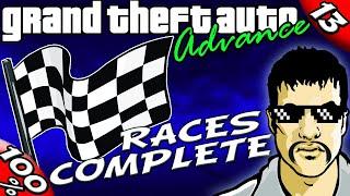 GTA Advance: ALL SHORESIDE VALE RACES [100% Walkthrough]