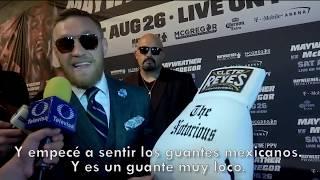 Conor McGregor talks about Cleto Reyes gloves