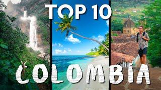 Top 10 COLOMBIA  Los mejores lugares que visitar