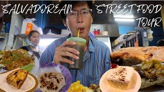 SAN SALVADOR STREET FOOD TOUR - Pupusas, Cemitas, Tres Leches + AUTHENTIC FOODS in EL SALVADOR!