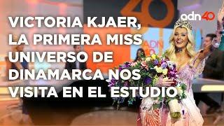 Victoria Kjaer, la primera Miss Universo de Dinamarca nos visita en el estudio