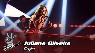 Juliana Oliveira - "Cryin"| Provas Cegas | The Voice Portugal