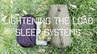 Lightening The Load Part 1 - Sleep Systems