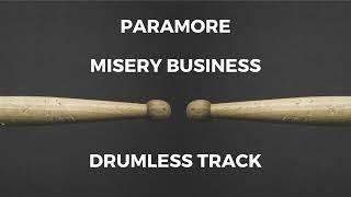 Paramore - Misery Business (drumless) - 173 BPM