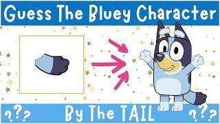 Can You Guess The Bluey Character By The Tail?