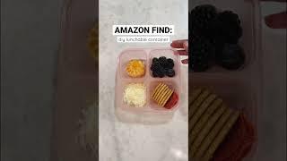 School lunchbox Ideas | DIY Lunchable. Picky eater approved! Amazon must haves for school.