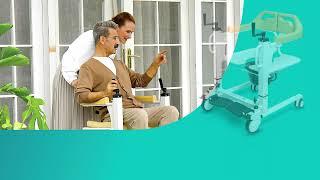 iMOVE MODEL2 Patient lift & transfer chair for home use , portable patient lifting devices elderly