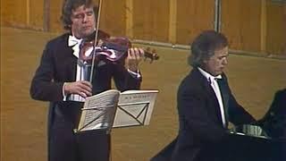 Viktor Tretyakov plays Mozart K. 378 & Franck Violin Sonata - video 1984