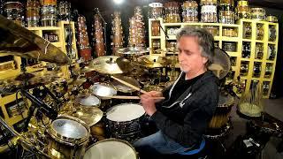 Todd Sucherman- Stewart Copeland inspired solo improvisation from a live stream documentary 2021