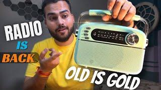 iGear Evoke Retro Modern style Radio Detail review 