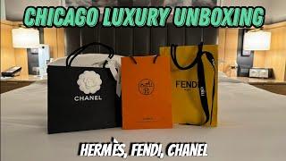 Chicago Luxury Unboxing | Hermès, Fendi, Chanel, Jewelry Haul