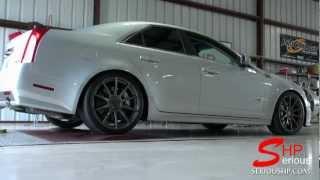 CTS-V After SHP Upgrades Pulleys Injectors and Tuning @ SeriousHP Horsepower Houston