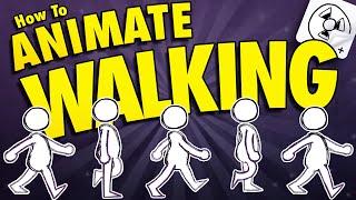 How to Animate Walking (FlipaClip Tutorial for Beginners)