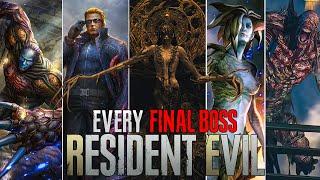 EVERY FINAL BOSS in MAIN RESIDENT EVIL SERIES【4Kᵁᴴᴰ 60ᶠᵖˢ】Resident Evil Village/Resident Evil 8 2021