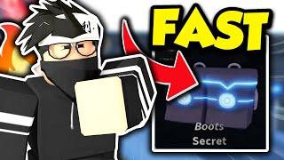 How To Get SPEED BOOTS FAST In Roblox Fisch!