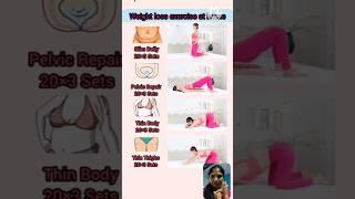  Easy Weight Loss Workout At Home #shorts