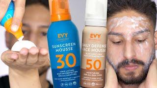 EVY Sunscreens Review | 6+ Hour Mousse Sunscreen?!?