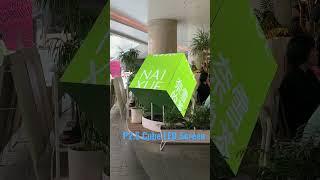 Custom size Outdoor P2.5mm LED Cube Screen/3D LED Screen #nseled #nseledcloud