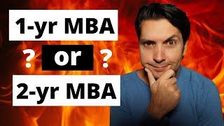 1-year MBA vs. 2-year MBA | What you need to know BEFORE making a decision