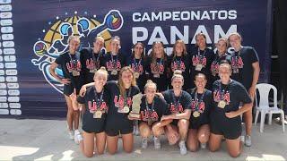 2024 Pan American Water Polo Championships - Game 6 USA v ARG