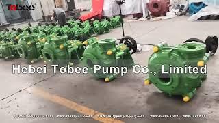 Tobee® 3x2 and 6x4 Anti-Corrosive Horizontal Slurry Pumps.