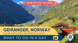 What To Do In Geiranger, Norway | Norway Cruise Port Info, Hike Maps & Excursions in Geirangerfjord