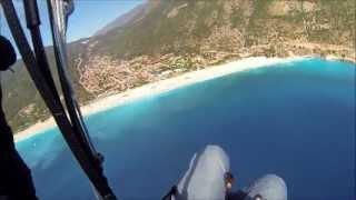 Gleitschirmfliegen Türkei, Start am Babadag, mit Swing Mistral 7 Spaß über der Bucht von Ölüdeniz