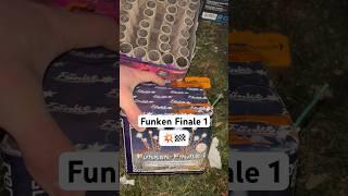 Funke | Funken Finale 1 | starke Salut Batterie#fireworks#pyro #feuerwerk#argento#funke #silvester