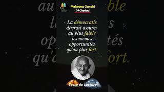 Motivation - les plus belles  Citations de  Gandhi.