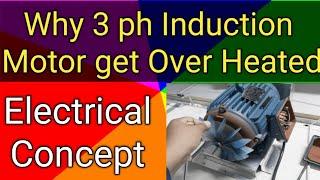 Why Induction Motor Over Heat| Why Connect Fan in Induction Motor| Why Motor get Burnt