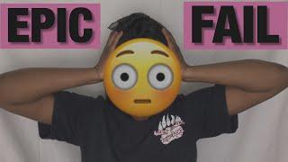 5 MINUTE NO MIRROR MAKEUP CHALLENGE (FAIL!!)