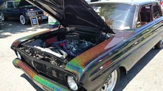 1965 RAINBOW METAL FLAKE WRAPPED FORD FALCON NJ QQ 'TYRANT'