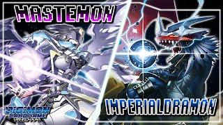 Digimon Card Game : DNA Mastemon (Purple) VS DNA Imperialdramon (Blue)