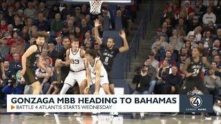 Gonzaga heading to the Bahamas