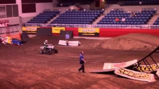 kicker arenacross quad amatuer heat race jagar halbleib