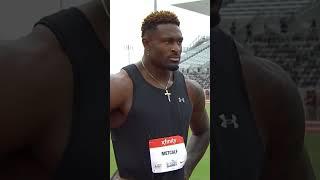 DK Metcalf vs. Pro Sprinters  