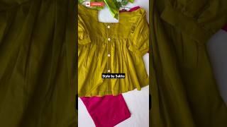 Winter kids cotton frocks stitching design ideas# 2024#trendy#Style by Sakku