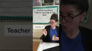 Teacher Reactions: Ultimate Question #teacher #teacherlife #schoollife  #shorts  #youtubecommunity