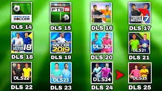 THE EVOLUTION OF DREAM LEAGUE SOCCER (DLS 14, 15, 16, 17, 18, 19, 20, 21, 22, 23, 24, 25)