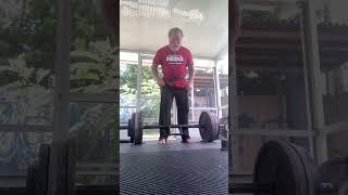 Thick Bar Deadllift- 420 lbs.