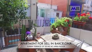 BUY APARTMENT BARCELONA WITH 30 SQM TERRACE