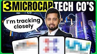 3 High Growth Microcap Tech Co's I'm tracking closely!